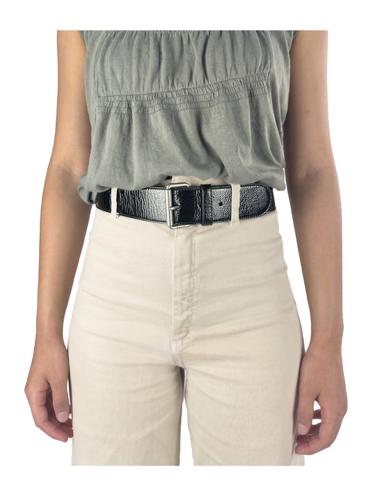 Gucci Crinkled Roller Belt