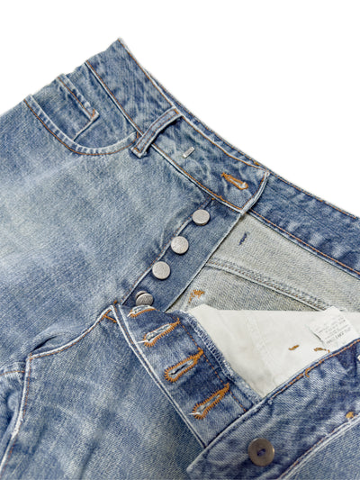 JEAN PAUL GAULTIER 00s Shield Pocket Jeans (Mod. GQ02500)