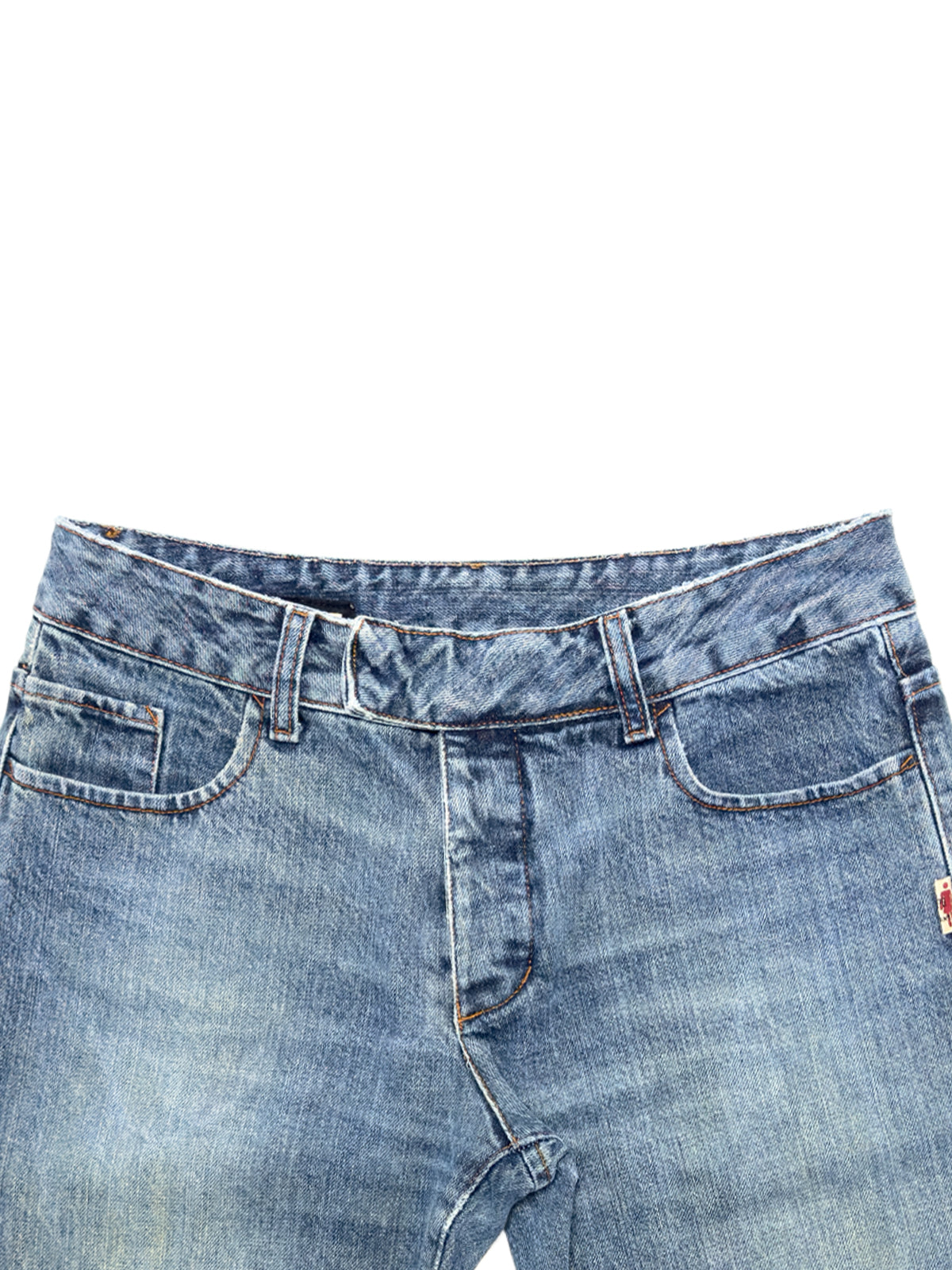 JEAN PAUL GAULTIER 00s Shield Pocket Jeans (Mod. GQ02500)