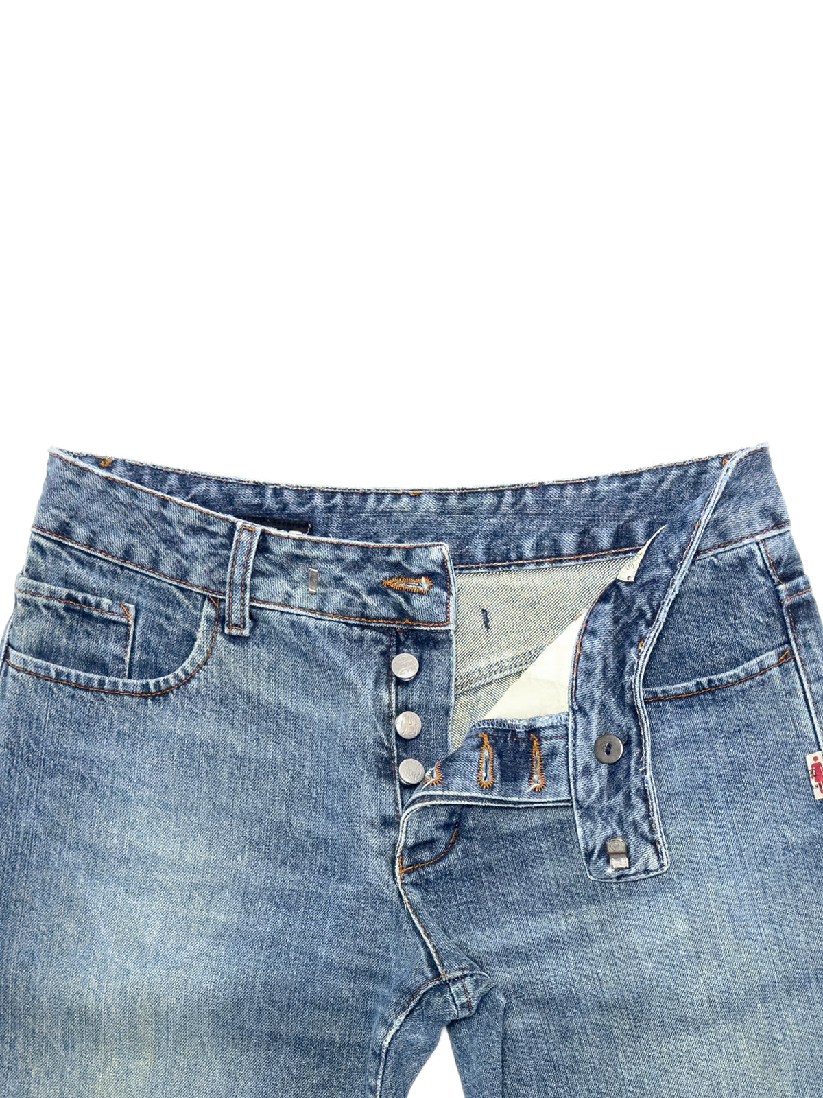 JEAN PAUL GAULTIER 00s Shield Pocket Jeans (Mod. GQ02500)