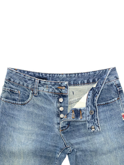 JEAN PAUL GAULTIER 00s Shield Pocket Jeans (Mod. GQ02500)