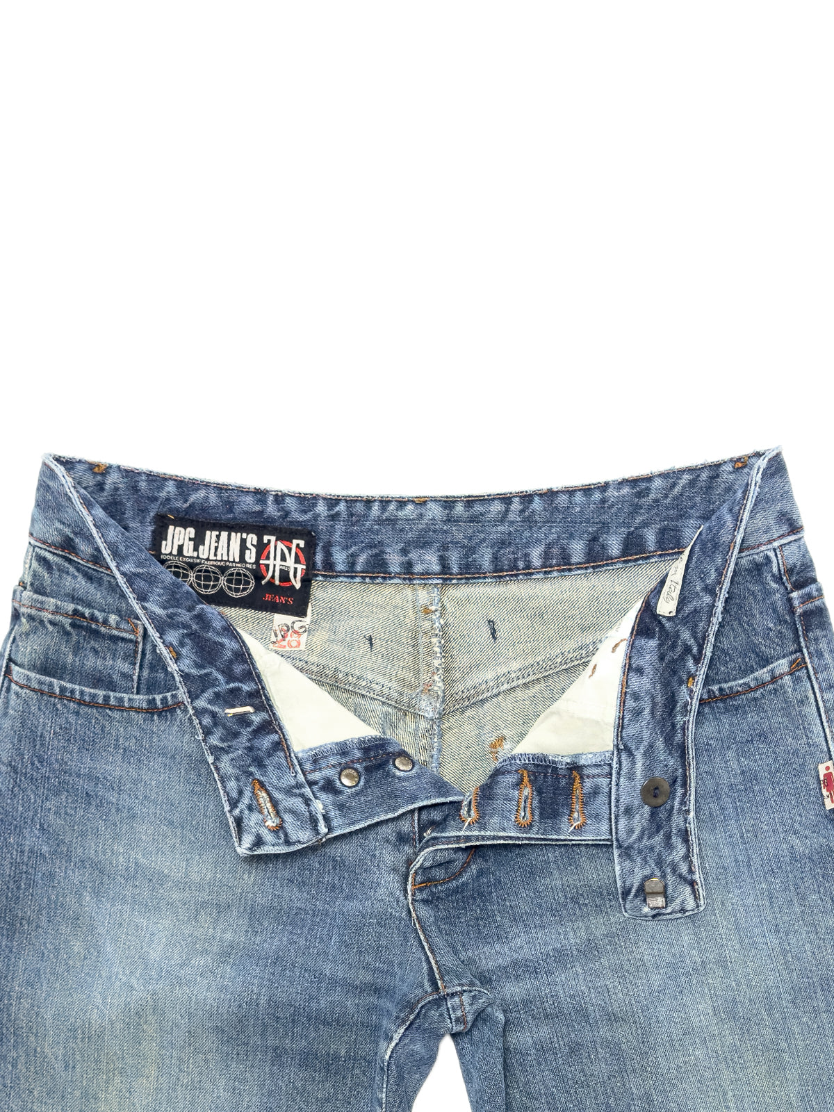 JEAN PAUL GAULTIER 00s Shield Pocket Jeans (Mod. GQ02500)