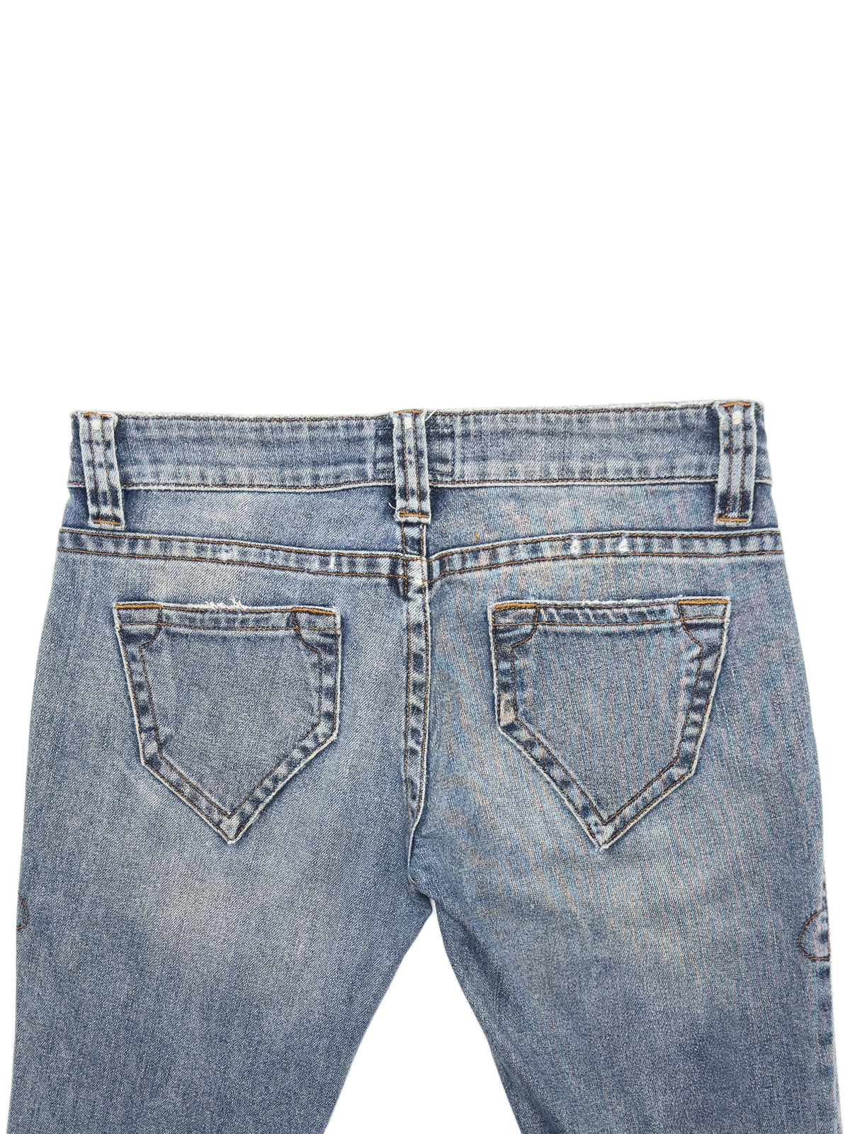 JEAN PAUL GAULTIER 00s Low-Rise Bootcut Jeans