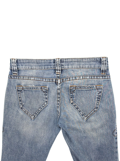 JEAN PAUL GAULTIER 00s Low-Rise Bootcut Jeans