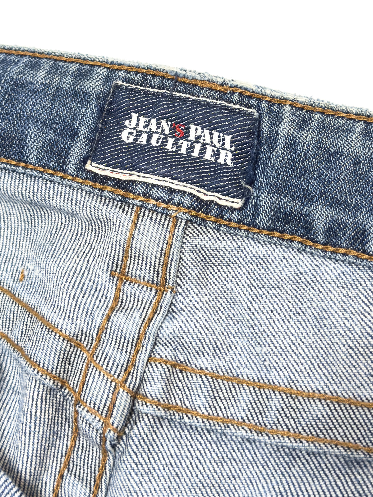 JEAN PAUL GAULTIER 00s Low-Rise Bootcut Jeans