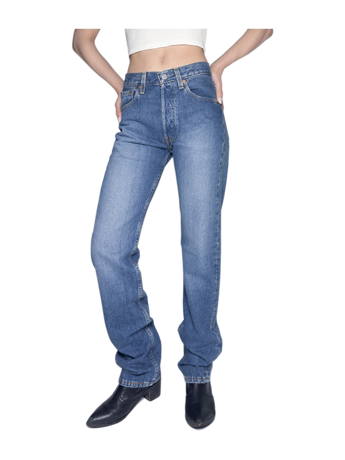 LEVI'S 501XX Rigid Shrink-to-Fit Jeans 1997