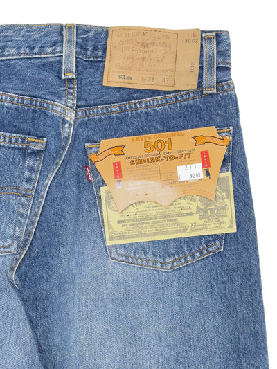 LEVI'S 501XX Rigid Shrink-to-Fit Jeans 1997