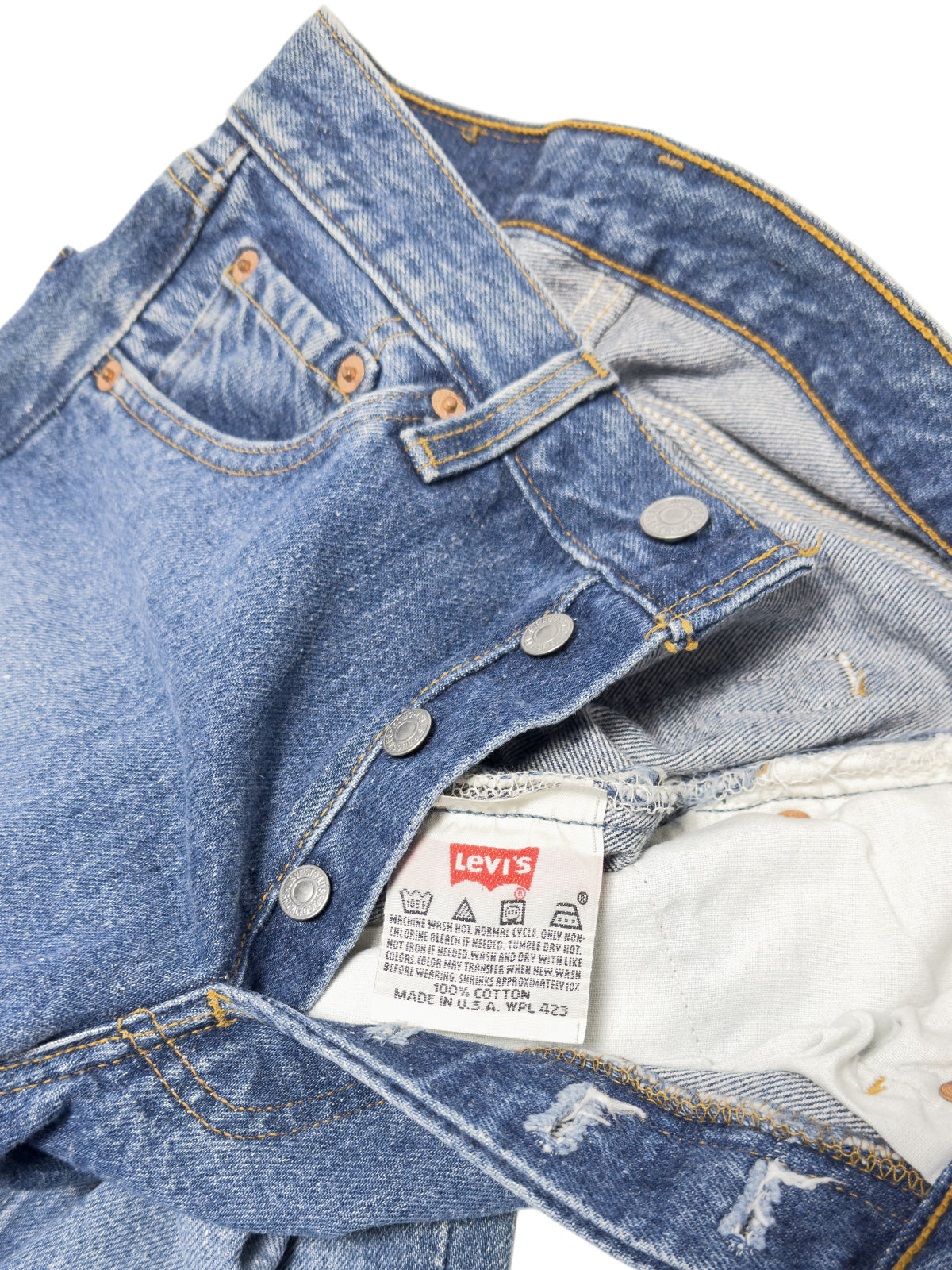 LEVI'S 501XX Rigid Shrink-to-Fit Jeans 1997