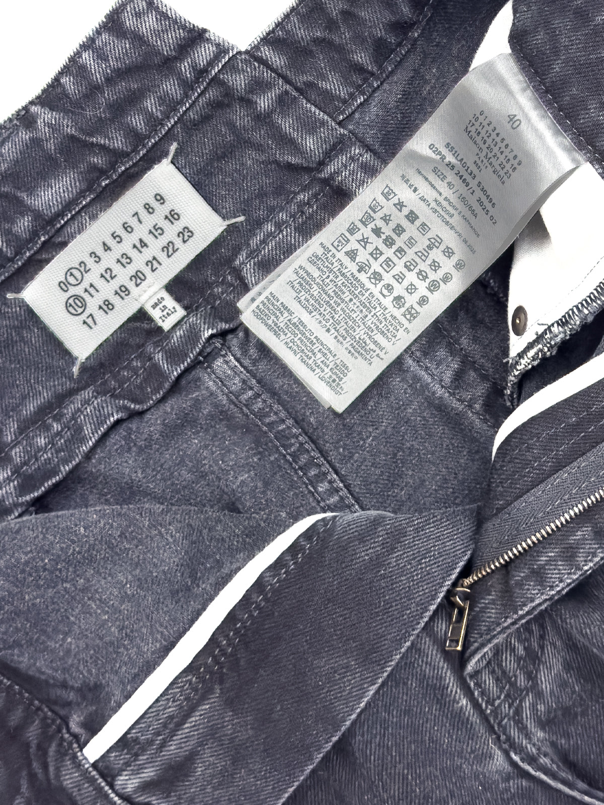 Maison Margiela Cut Out Jeans