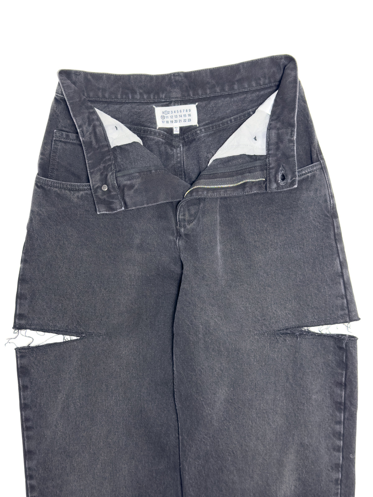 Maison Margiela jeans cut-out