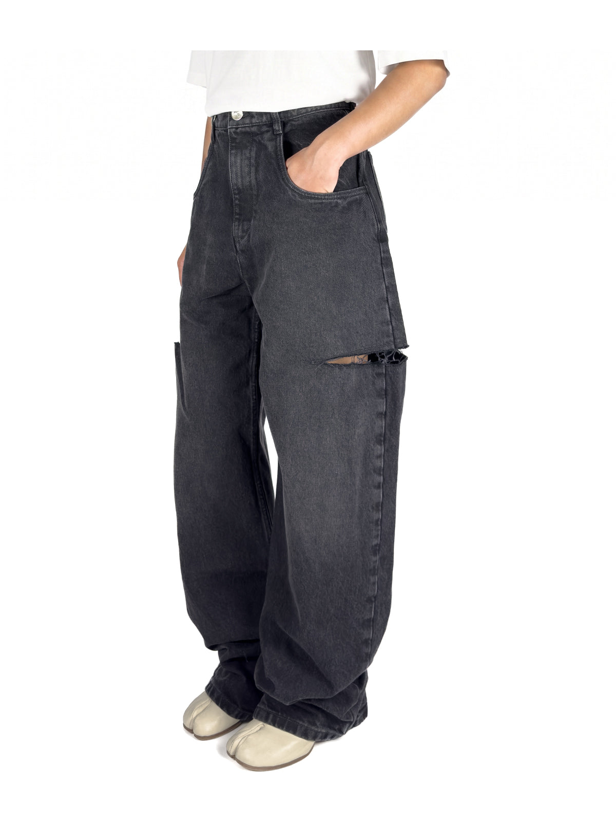 Maison Margiela jeans cut-out