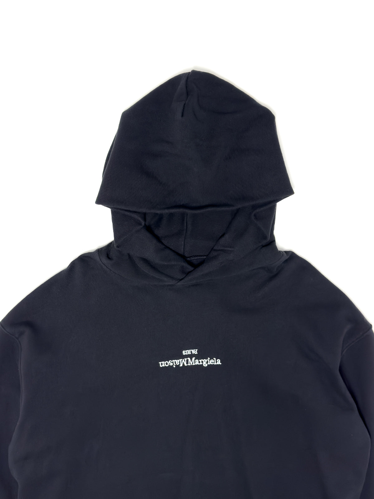 MAISON MARGIELA Distorted Logo Hoodie