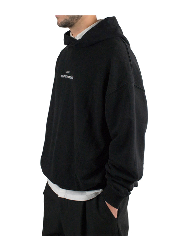 Distorted Logo Hoodie - retro