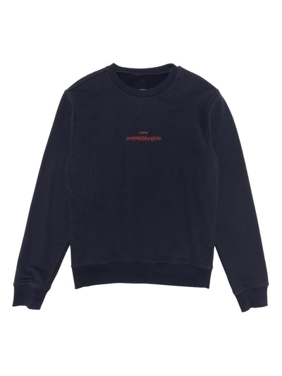 MAISON MARGIELA Embroidered Logo Crewneck Sweatshirt