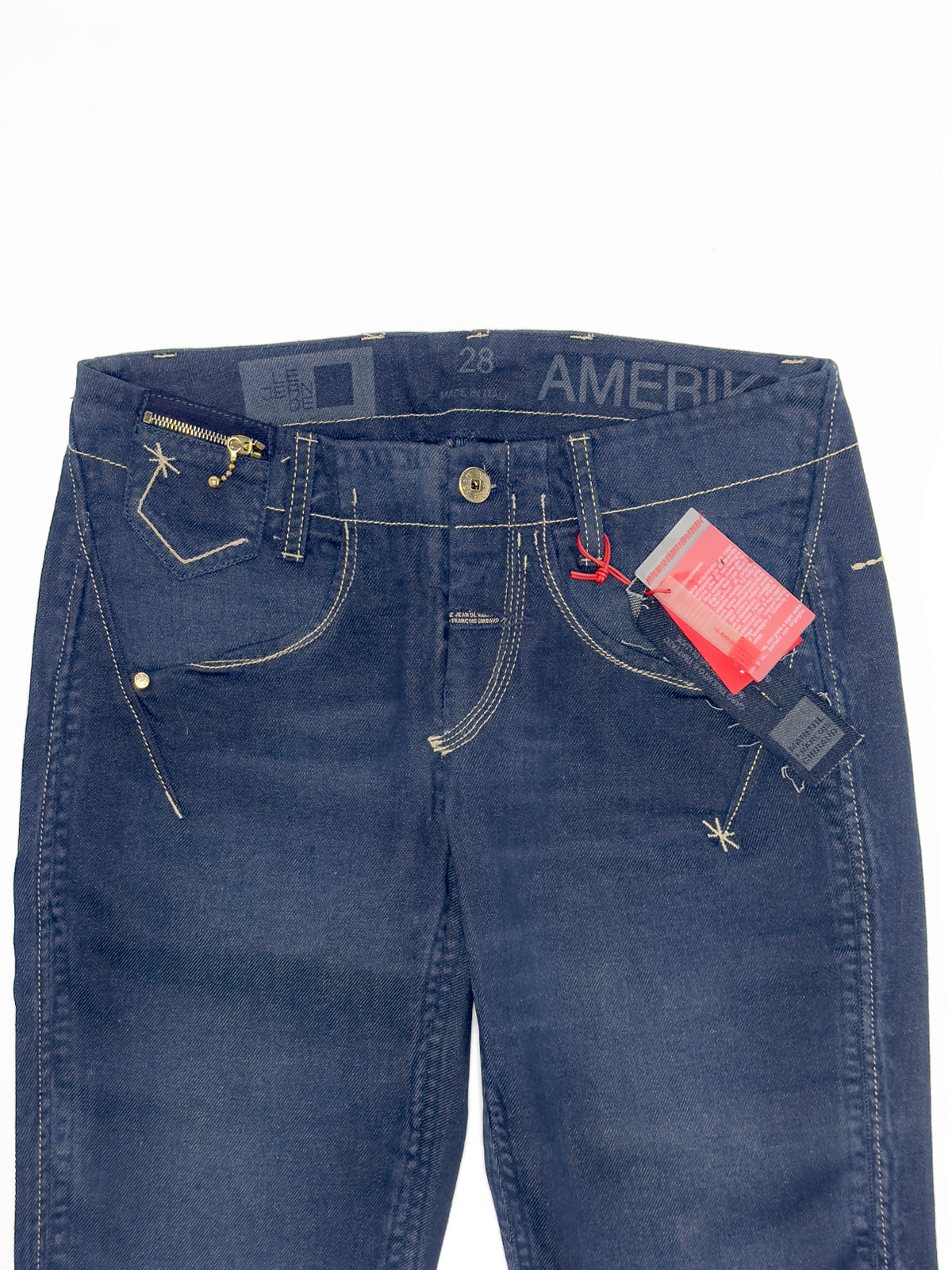 MARITHÉ + FRANÇOIS GIRBAUD 2003 'Amerikass' Low-Rise Bootcut Jeans