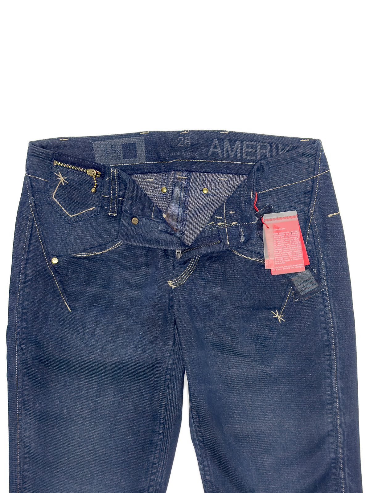 MARITHÉ + FRANÇOIS GIRBAUD 2003 'Amerikass' Low-Rise Bootcut Jeans