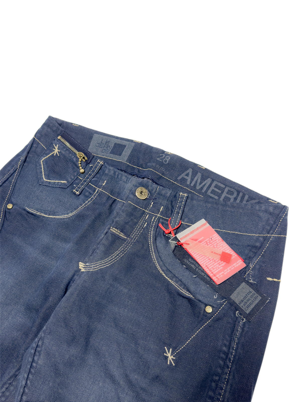 MARITHÉ + FRANÇOIS GIRBAUD 2003 'Amerikass' Low-Rise Bootcut Jeans