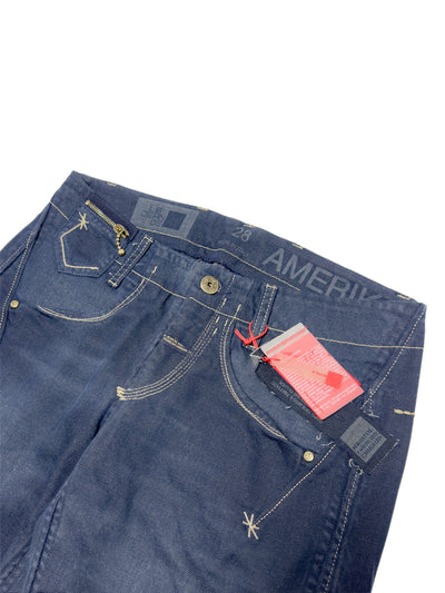 MARITHÉ + FRANÇOIS GIRBAUD 2003 'Amerikass' Low-Rise Bootcut Jeans