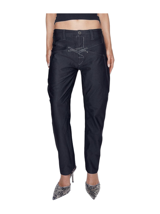 MARITHÉ + FRANÇOIS GIRBAUD "Le Casual" Corset Jodhpur Pants