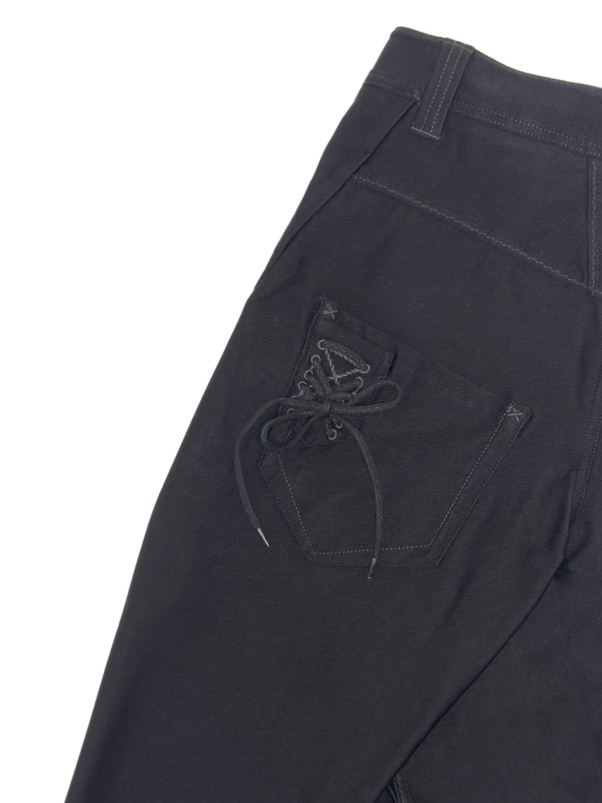 MARITHÉ + FRANÇOIS GIRBAUD "Le Casual" Corset Jodhpur Pants