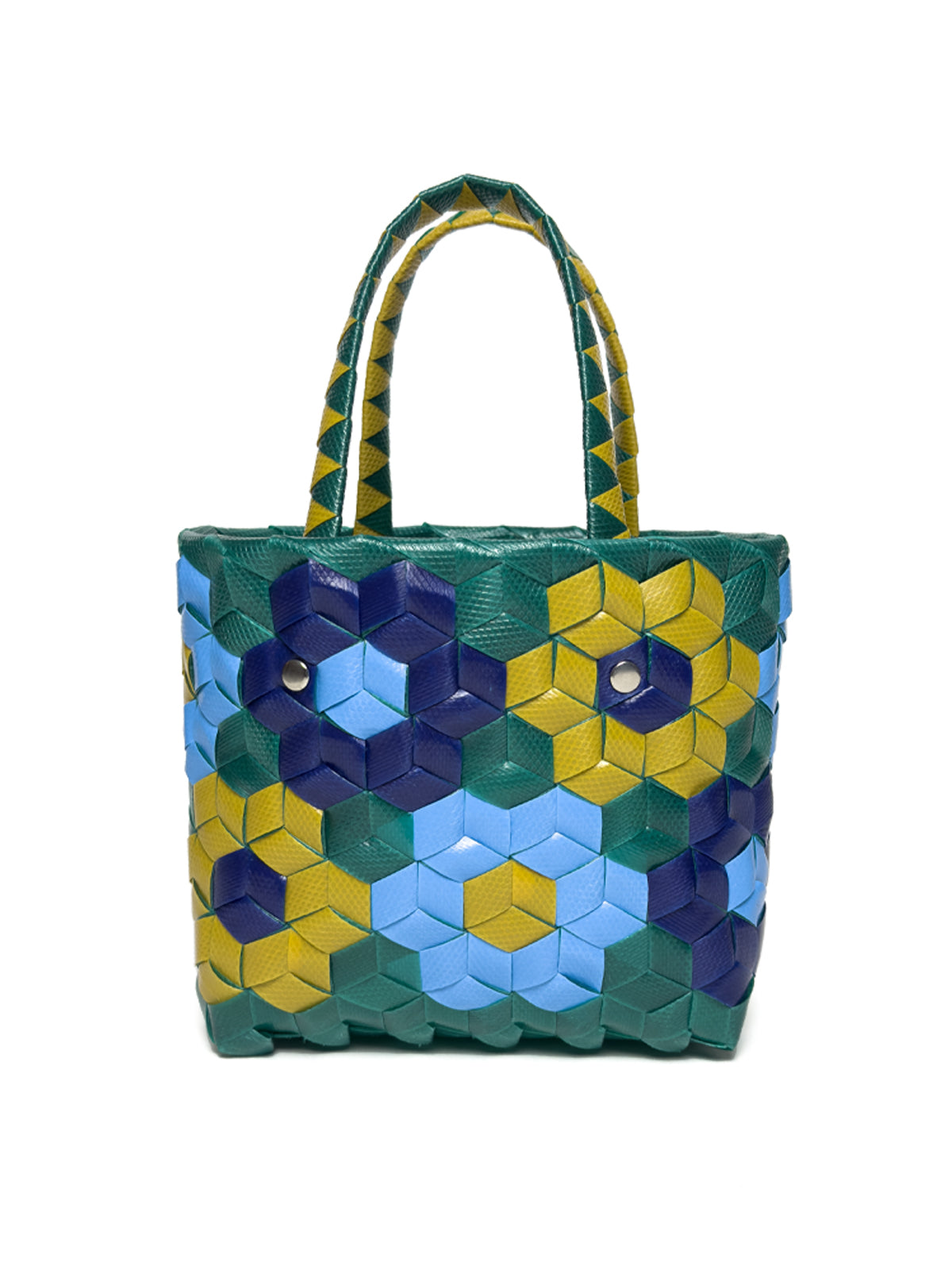 MARNI Marni Market Sunflower Woven Basket Bag