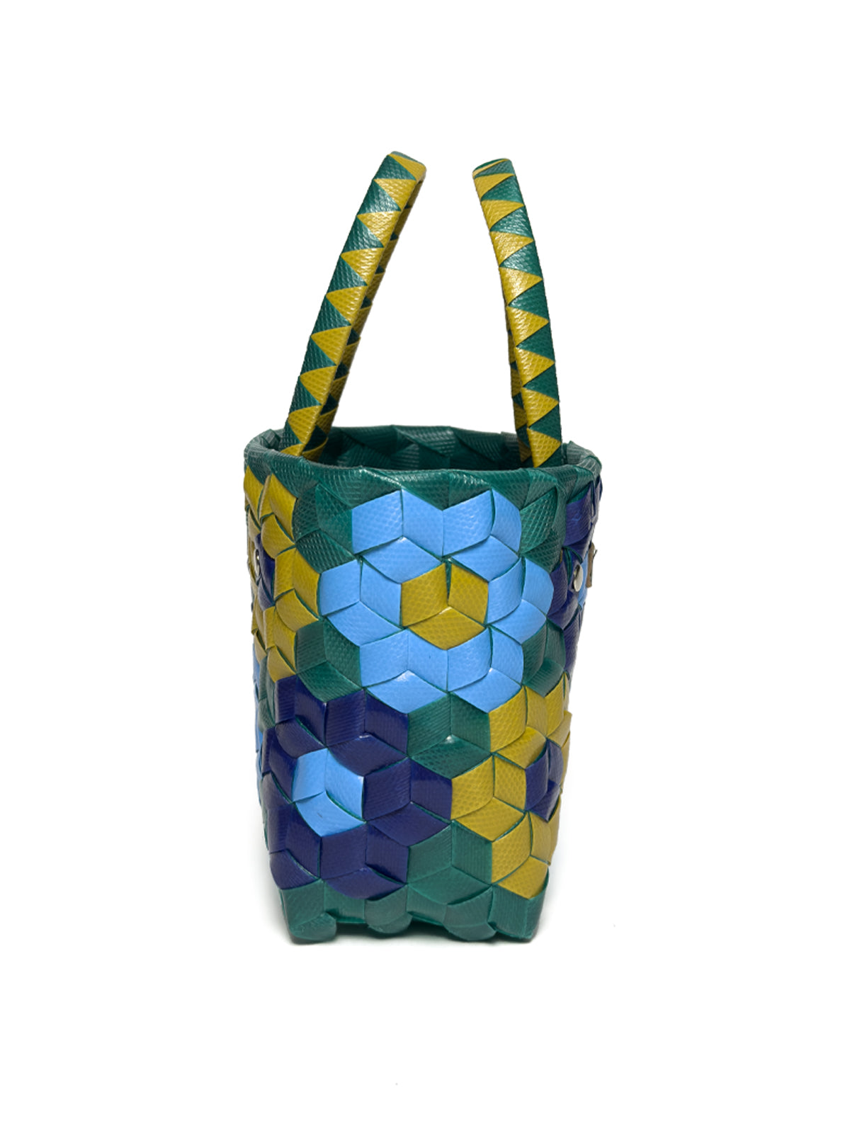 MARNI Marni Market Sunflower Woven Basket Bag