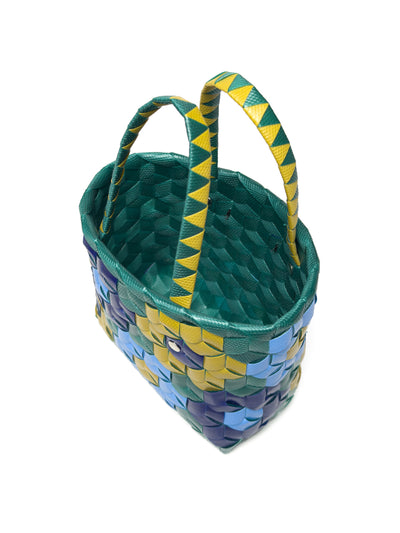 MARNI Marni Market Sunflower Woven Basket Bag