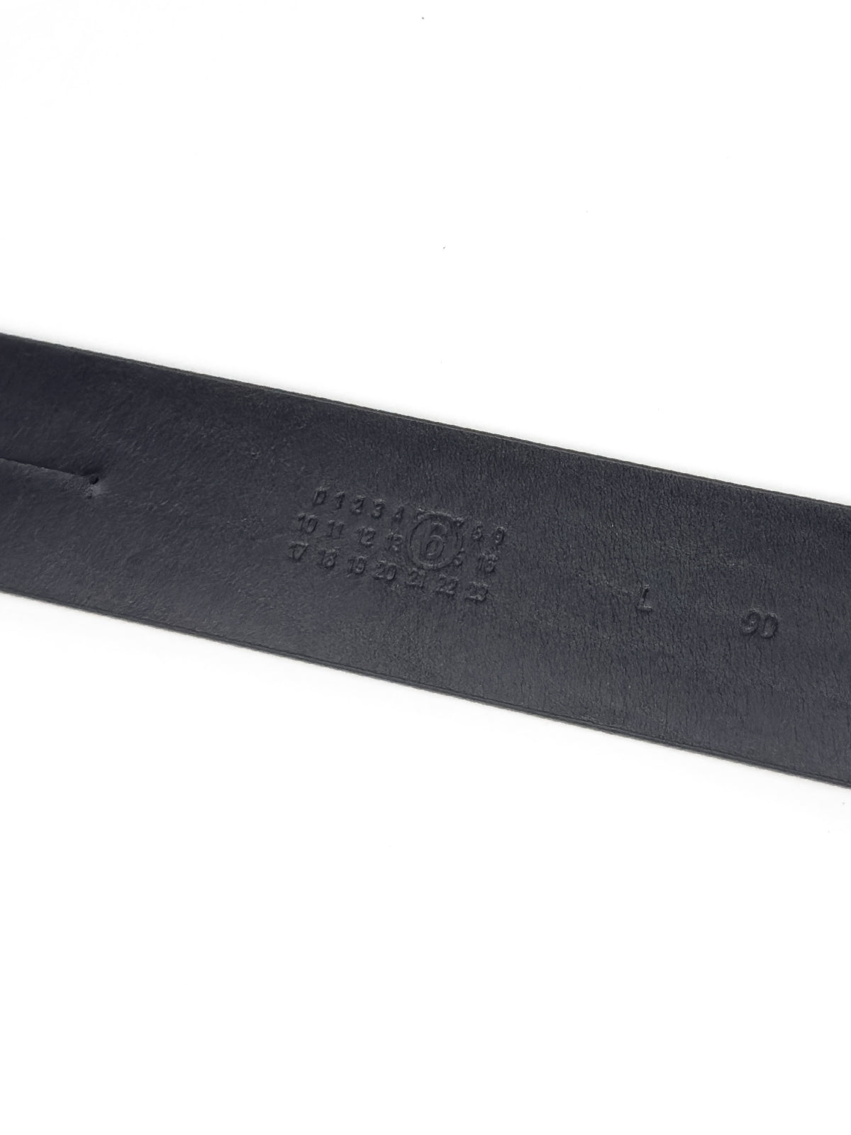 Mirror-Effect Metallic Silver Belt
