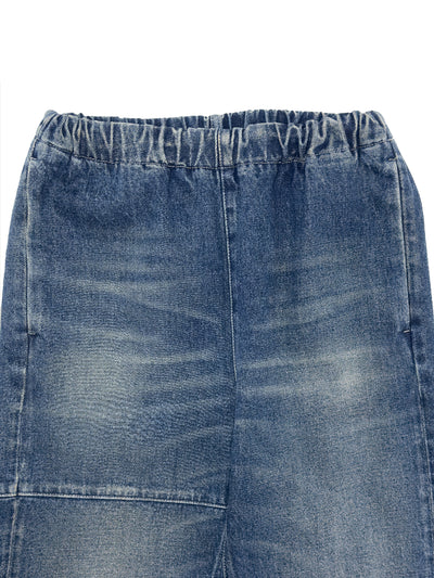 MM6 MAISON MARGIELA SS22 Elasticated Cropped Jeans