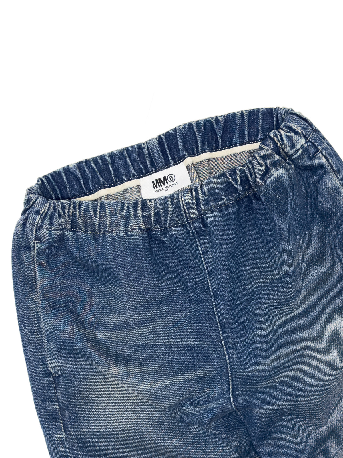 MM6 MAISON MARGIELA SS22 Elasticated Cropped Jeans