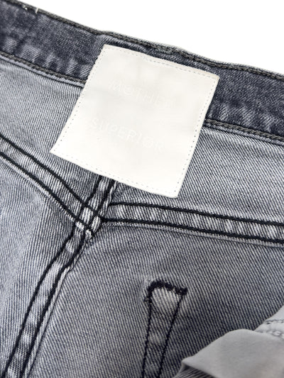 MOTHER The Rambler Zip Flood Jeans