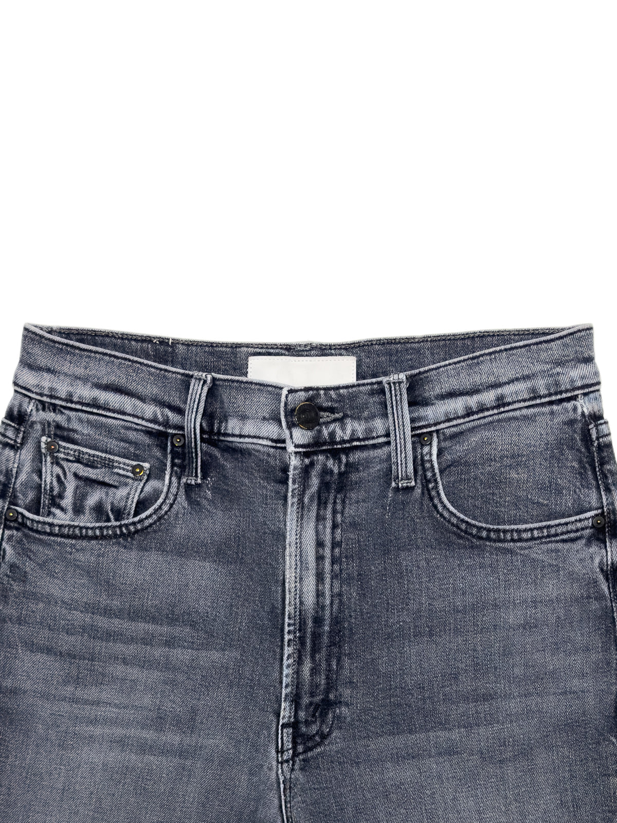MOTHER The Rambler Zip Flood Jeans