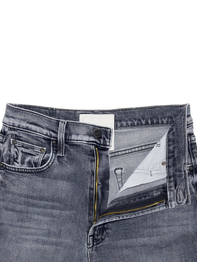 MOTHER The Rambler Zip Flood Jeans