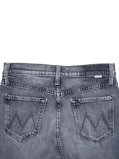 MOTHER The Rambler Zip Flood Jeans