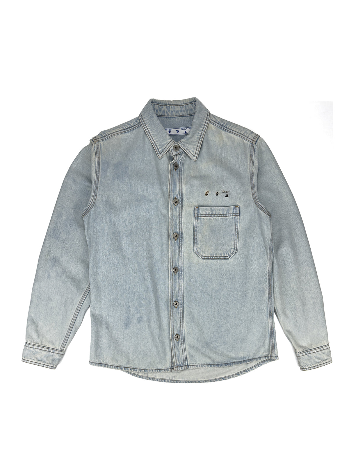 SS21 Marker Denim Shirt "Vintage Fl"
