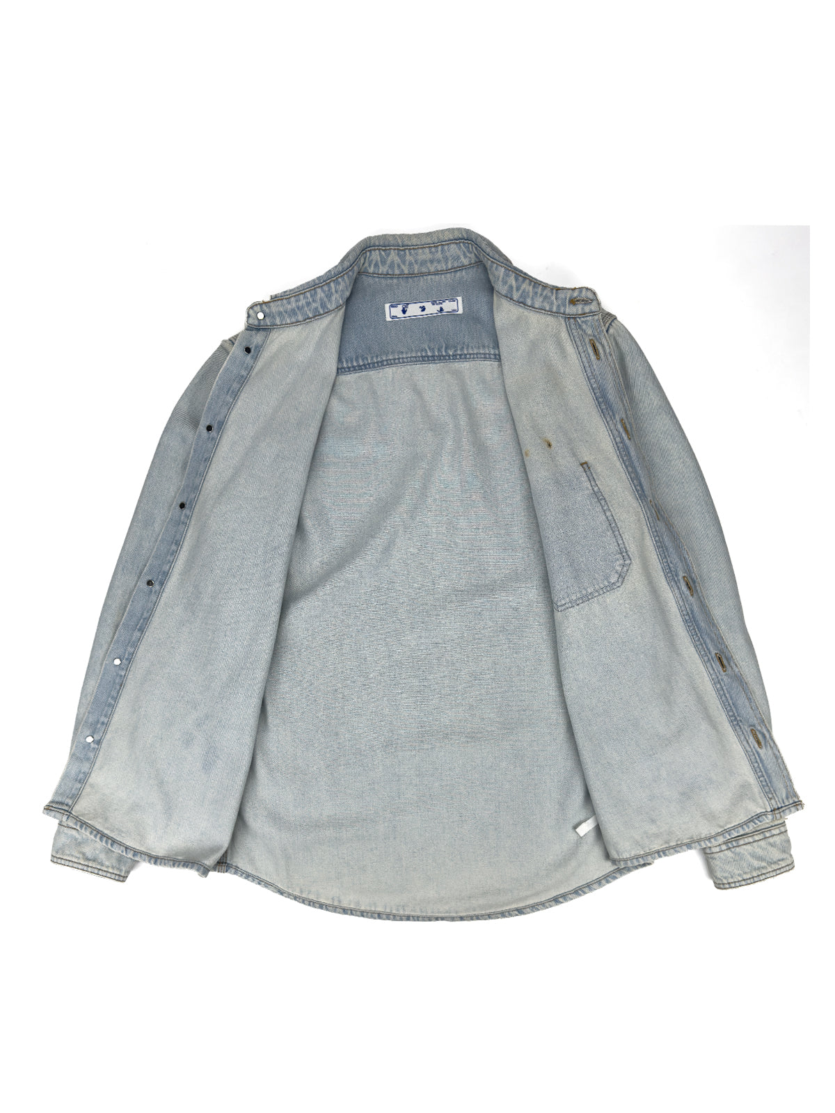 SS21 Marker Denim Shirt "Vintage Fl"