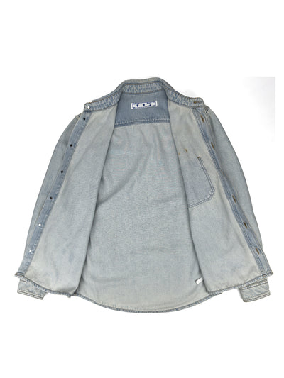 SS21 Marker Denim Shirt "Vintage Fl"