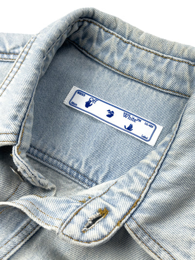 SS21 Marker Denim Shirt "Vintage Fl"
