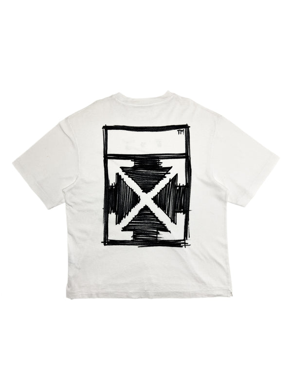 Sketch Arrow Logo Graphic T-Shirt