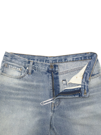 OFF-WHITE FW20 Paperclip Jeans Bleach Wash