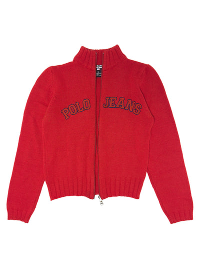 POLO RALPH LAUREN Merino Wool Zip Sweater