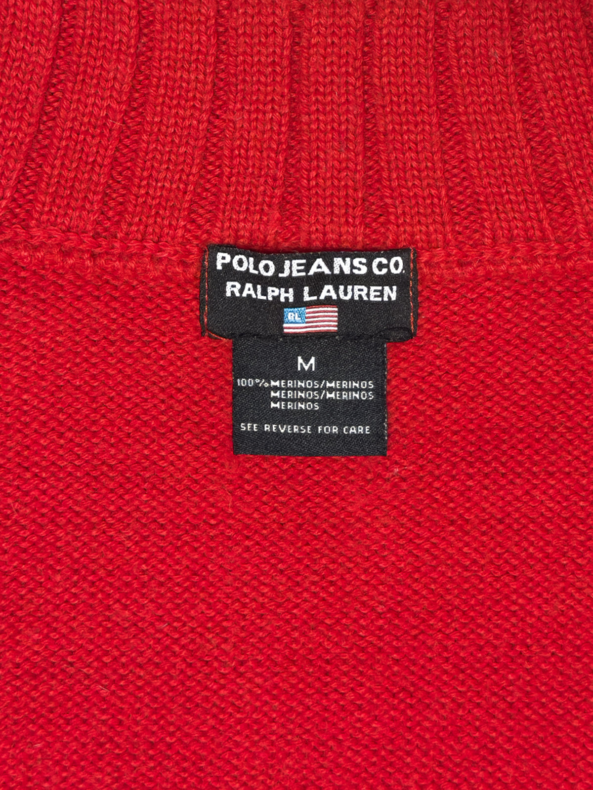 POLO RALPH LAUREN Merino Wool Zip Sweater
