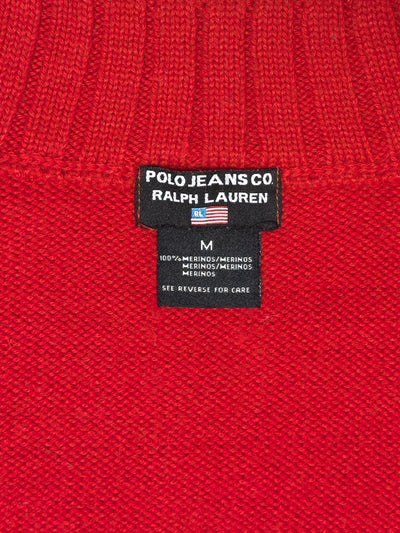 POLO RALPH LAUREN Merino Wool Zip Sweater