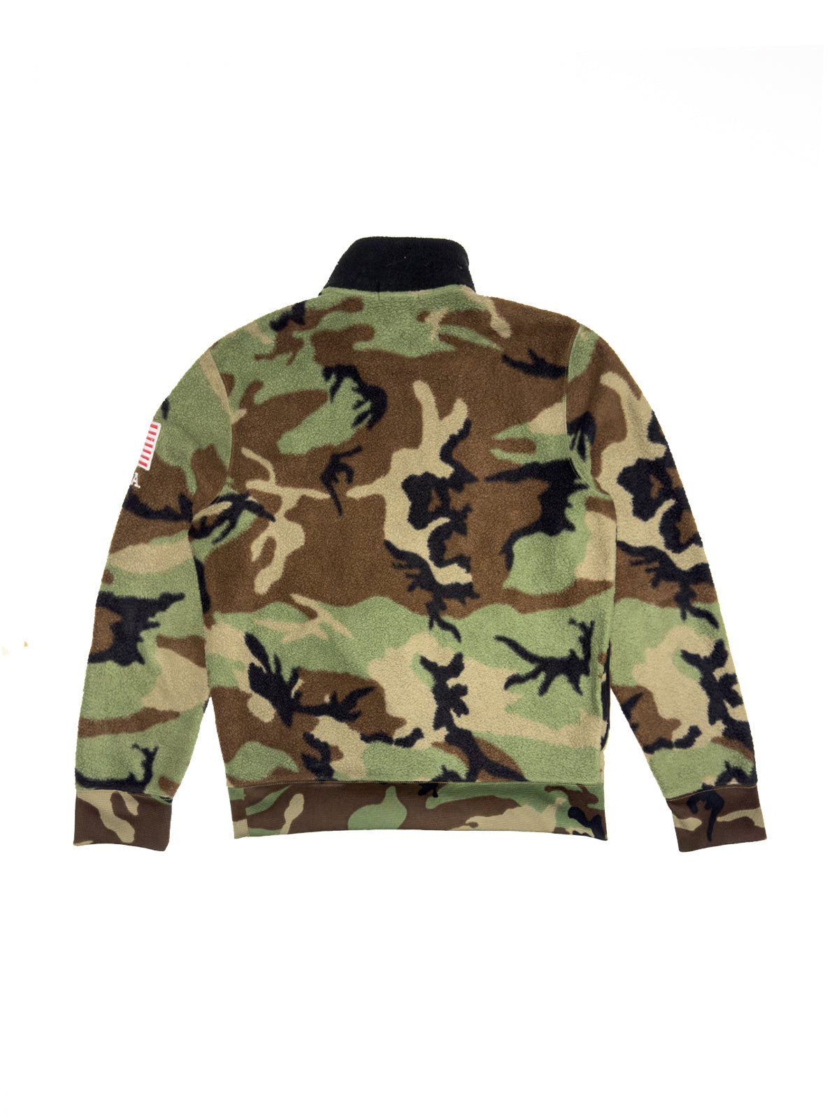 POLO RALPH LAUREN Camo Fleece Half-Zip Pullover