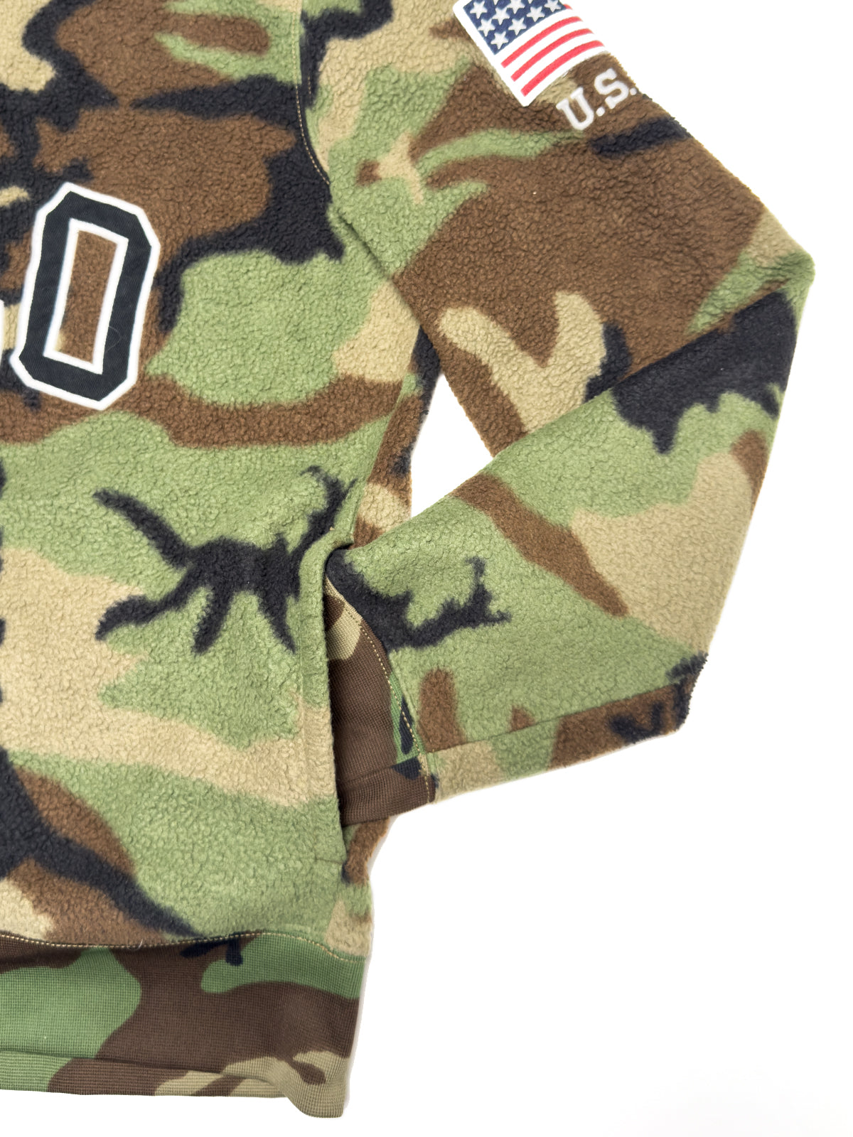 POLO RALPH LAUREN Camo Fleece Half-Zip Pullover