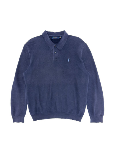 POLO RALPH LAUREN Pima Cotton Knit Polo Sweater