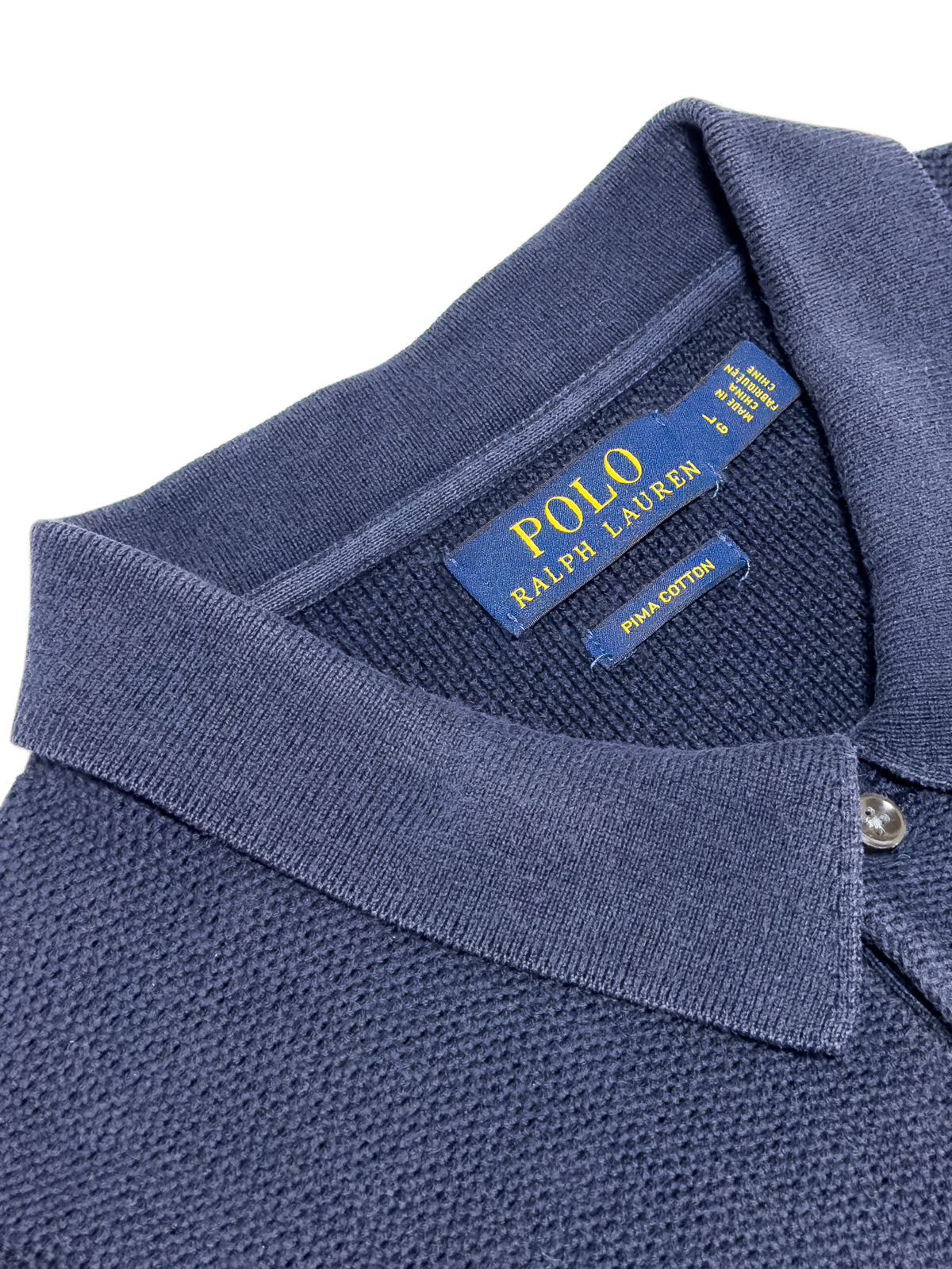 POLO RALPH LAUREN Pima Cotton Knit Polo Sweater