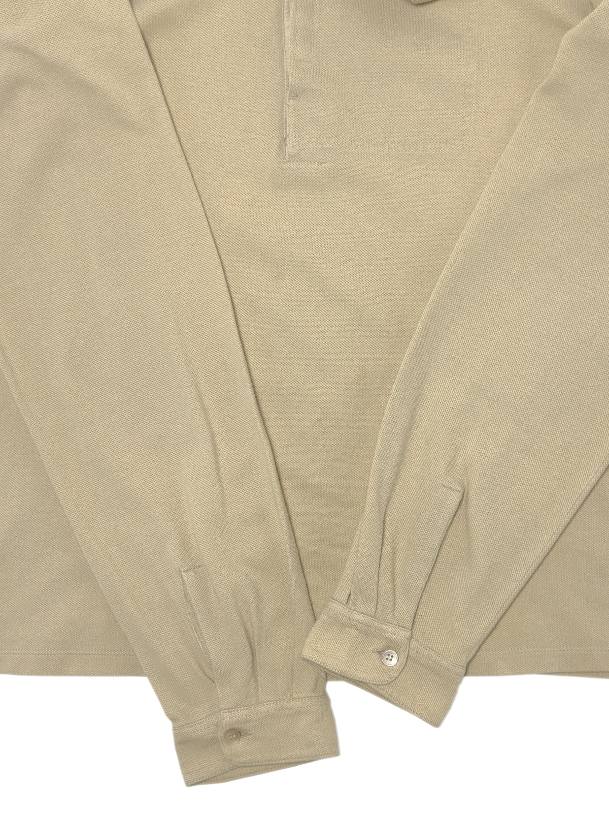 Prada Polo long sleeve beige