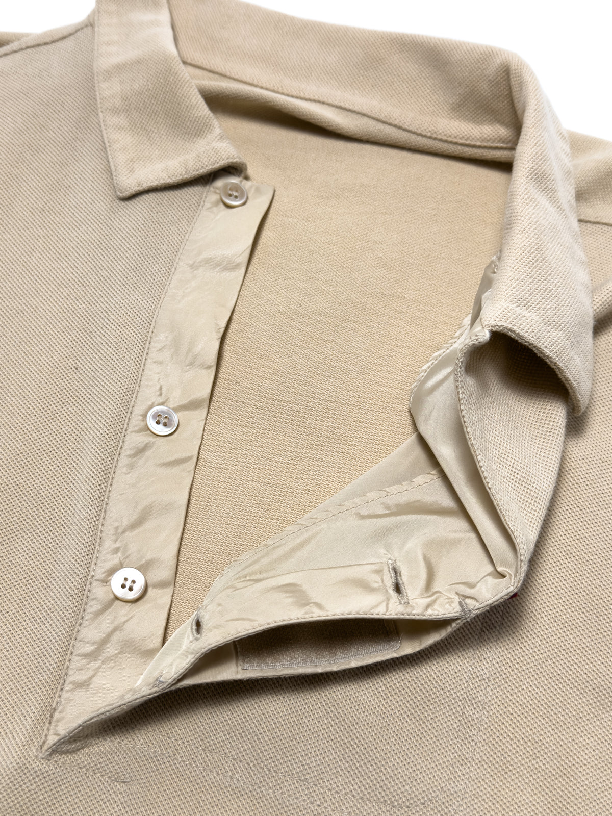 Prada Polo long sleeve beige