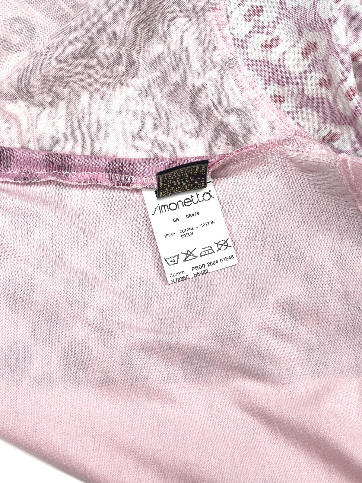 Angels 2004 Patchwork Turtleneck Top